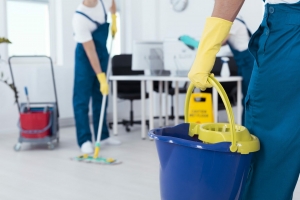 Janitorial services for a healthy workplace