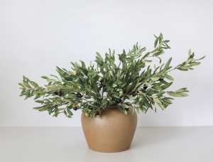 Bringing the Outdoors In: Decorating with Artificial Olive Branches