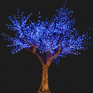 Transform Your Space with Stunning Blue LED Trees